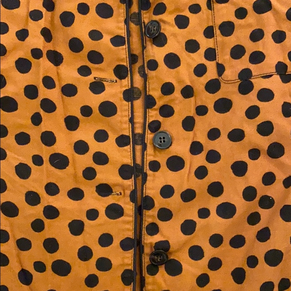 Madewell Flannel Leopard Spot Pajama Set - Picture 7 of 7